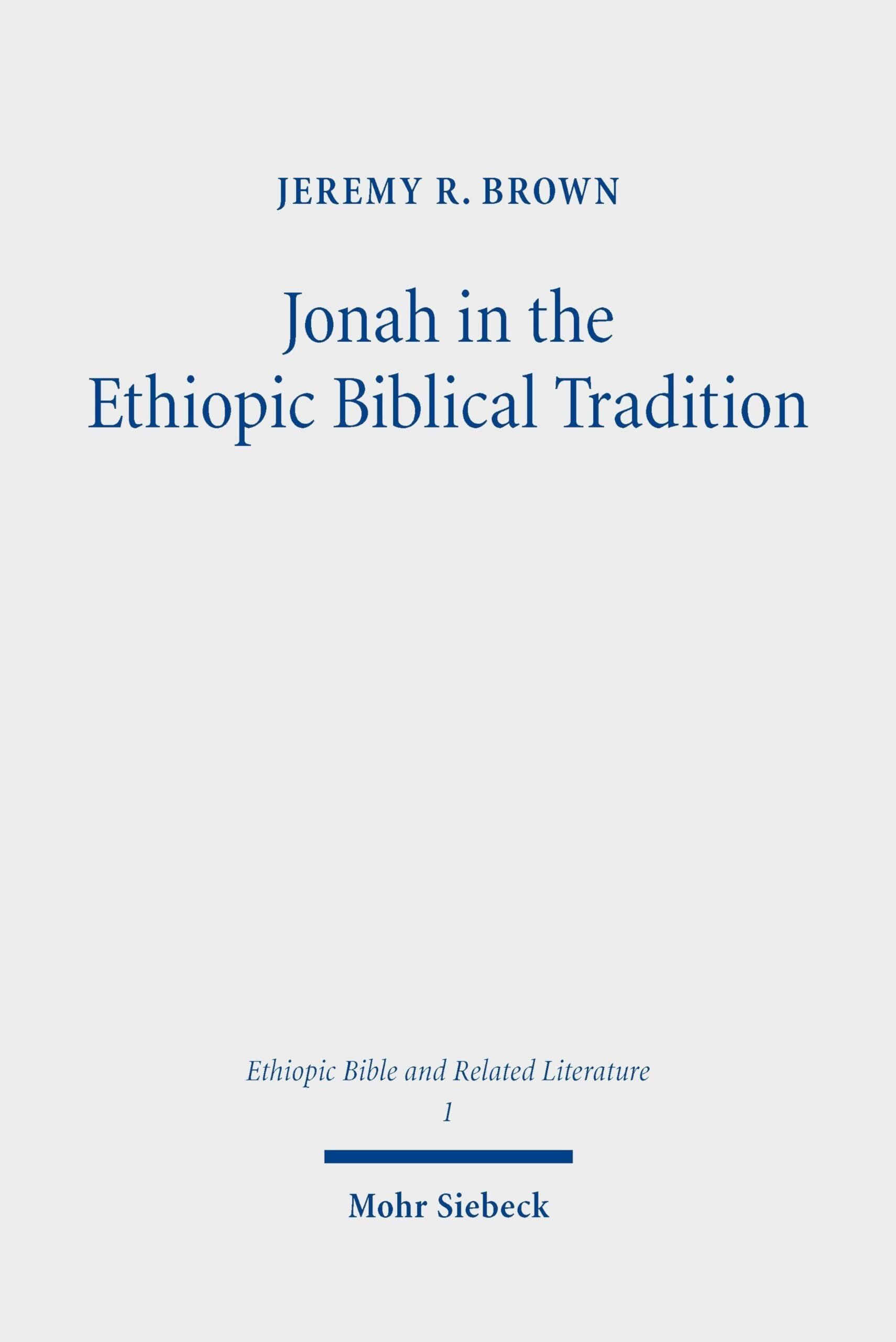 Jonah in the Ethiopic Biblical Tradition - Neu