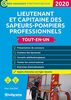 Lieutenant et capitaine des sapeurs-pompiers professionnels 2020 (Concours Administratifs)