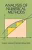 Analysis of Numerical Methods (Dover Books on Mathematics)