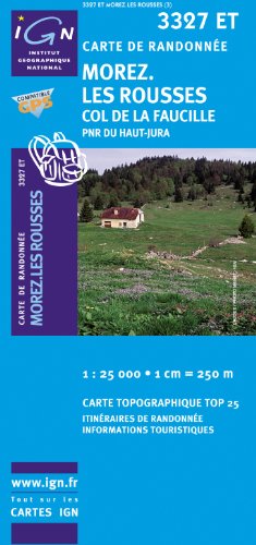Morez Les Rousses 1 : 25 000: PNR du Haut-Jura
