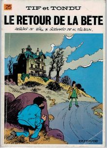 Tif et Tondu T25 : Le Retour de la Bête