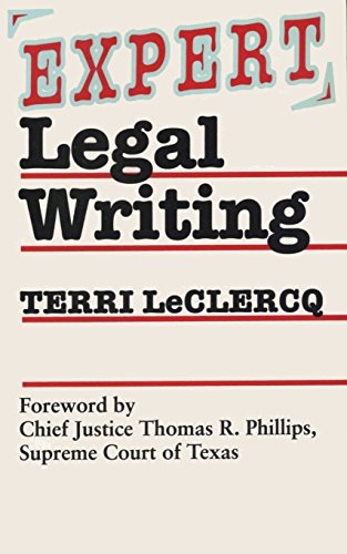 Terri Leclercq Expert Legal Writing