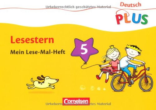 Rendtorff-Roßnagel Annemarie Deutsch plus Grundschule Lese-Mal-Hefte Lesestern Arbeitshefte 1-5
