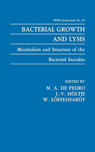 Bacterial Growth and Lysis: Metabolism and Structure of the Bacterial Sacculus (F.E.M.S. Symposium Series, 65, Band 65)