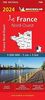 Michelin Nordwestfrankreich: Straßen- und Tourismuskarte 1:500.000 (MICHELIN Nationalkarten)
