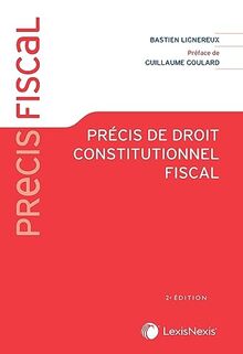 Précis de droit constitutionnel fiscal