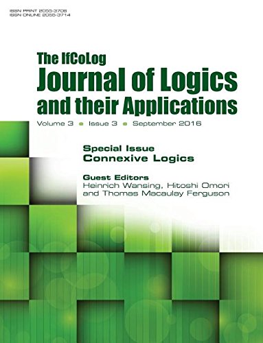 IfColog Journal of Logics and their Applications. Volume 3, number 3: Connexive Logics