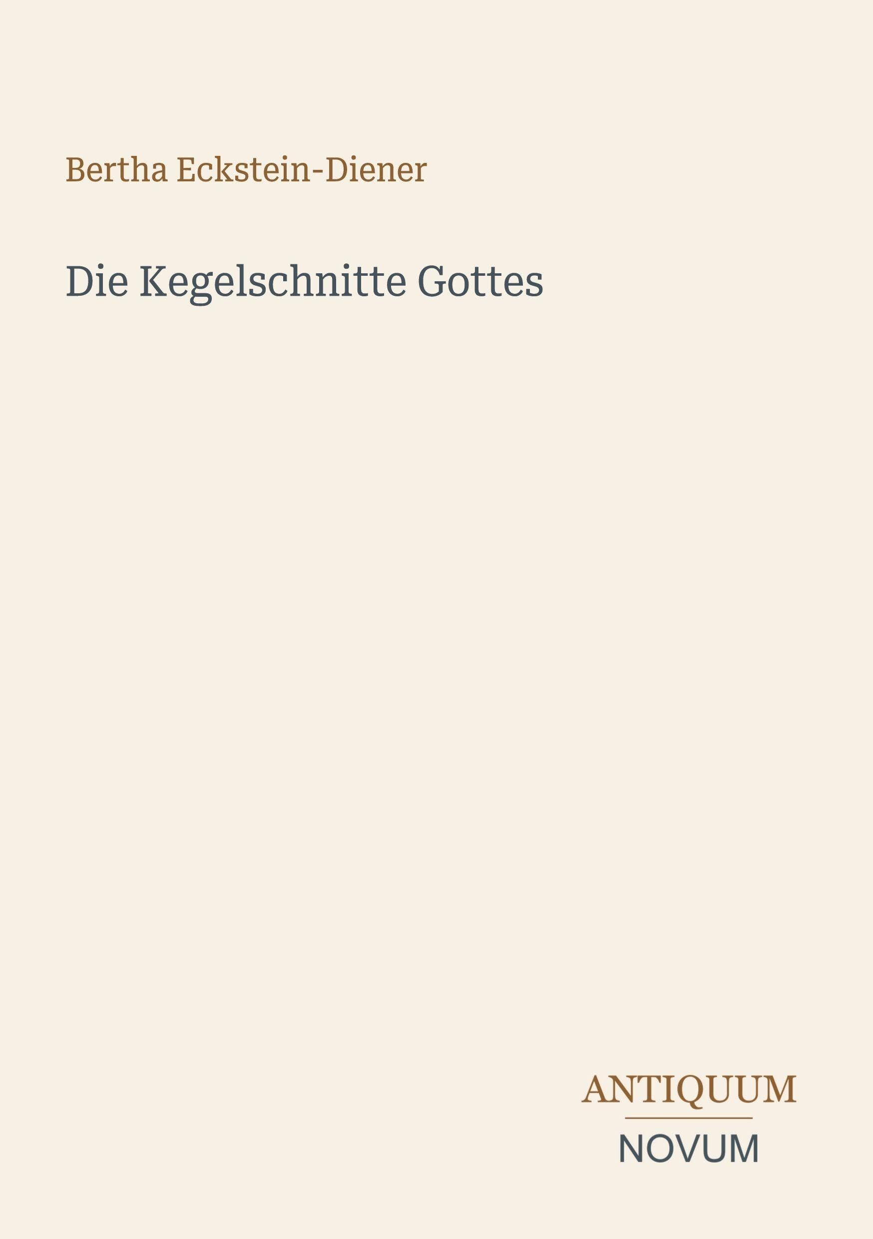 Die Kegelschnitte Gottes
