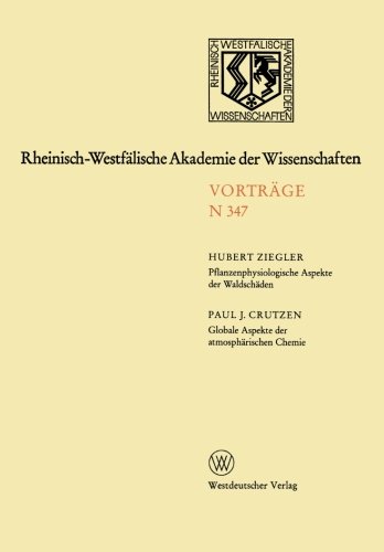 Rheinisch-Westfälische Akademie der Wissenschaften: Natur-, Ingenieur- und Wirtschaftswissenschaften Vorträge · N 347