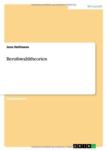 Berufswahltheorien