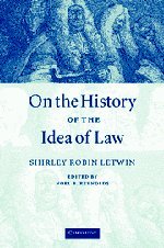 On the History of the Idea of Law