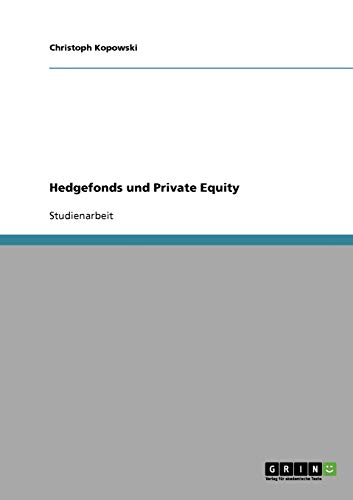 Hedgefonds und Private Equity