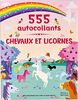 Chevaux et Licornes - 555 autocollants