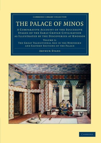 Arthur Evans The Palace Of Minos 4 Volume Set In 7 Pieces, The Palace Of Minos, A Comparative Account Of The Successive Stages Of The Early Cretan Civilization