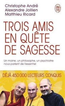 Trois amis en quête de sagesse : un moine, un philosophe, un psychiatre nous parlent de l'essentiel