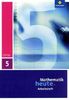 Mathematik heute - Ausgabe 2009 für Sachsen-Anhalt: Arbeitsheft 5