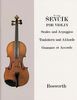 The Original Sevcik For Violin. Tonleitern Und Akkorde