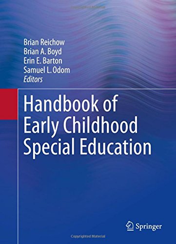 Handbook of Early Childhood Special Education