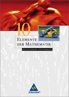 Elemente der Mathematik SI - Ausgabe 2008 für Mecklenburg-Vorpommern: Schülerband 10: Sekundarstufe 1.  Ausgabe 2008