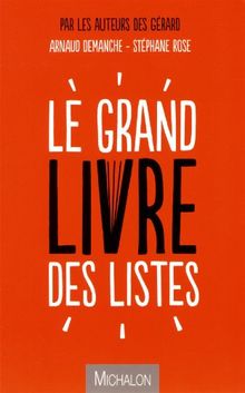Le grand livre des listes