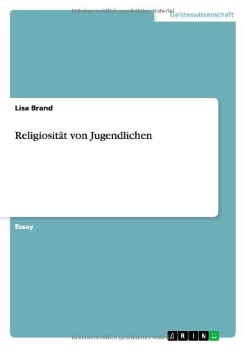 Religiosität von Jugendlichen