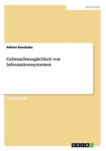 Gebrauchstauglichkeit von Informationssystemen