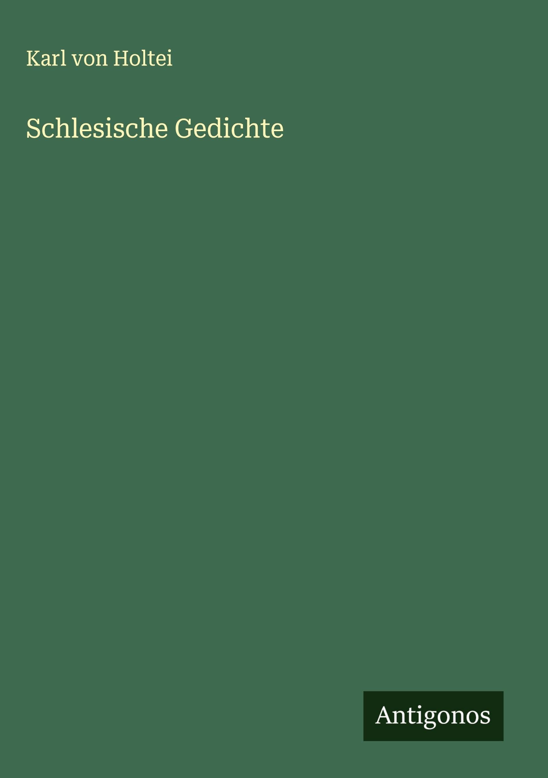 Schlesische Gedichte