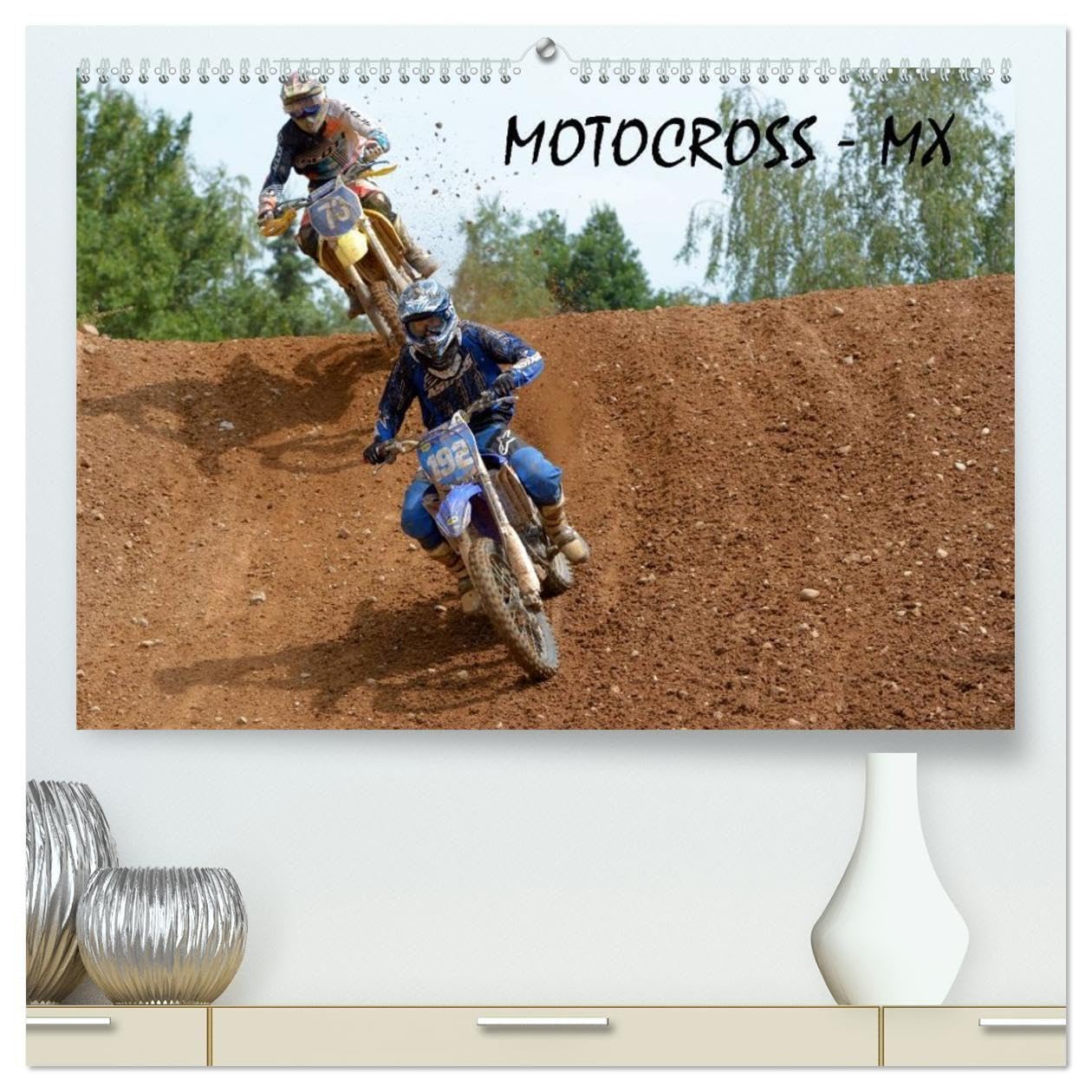 Motocross - MX UK-Version (High Quality Premium Wall Calendar 2027 DIN A2 landscape),CALVENDO 12 Month Wall Calendar