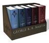 George R. R. Martin's A Game of Thrones Leather-Cloth Boxed Set (Song of Ice and Fire Series): A Game of Thrones, A Clash of Kings, A Storm of Swords, A Feast for Crows, and A Dance with Dragons