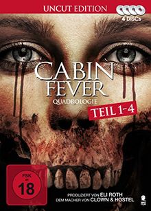 Cabin Fever Quadrologie (4 Disc-Set)