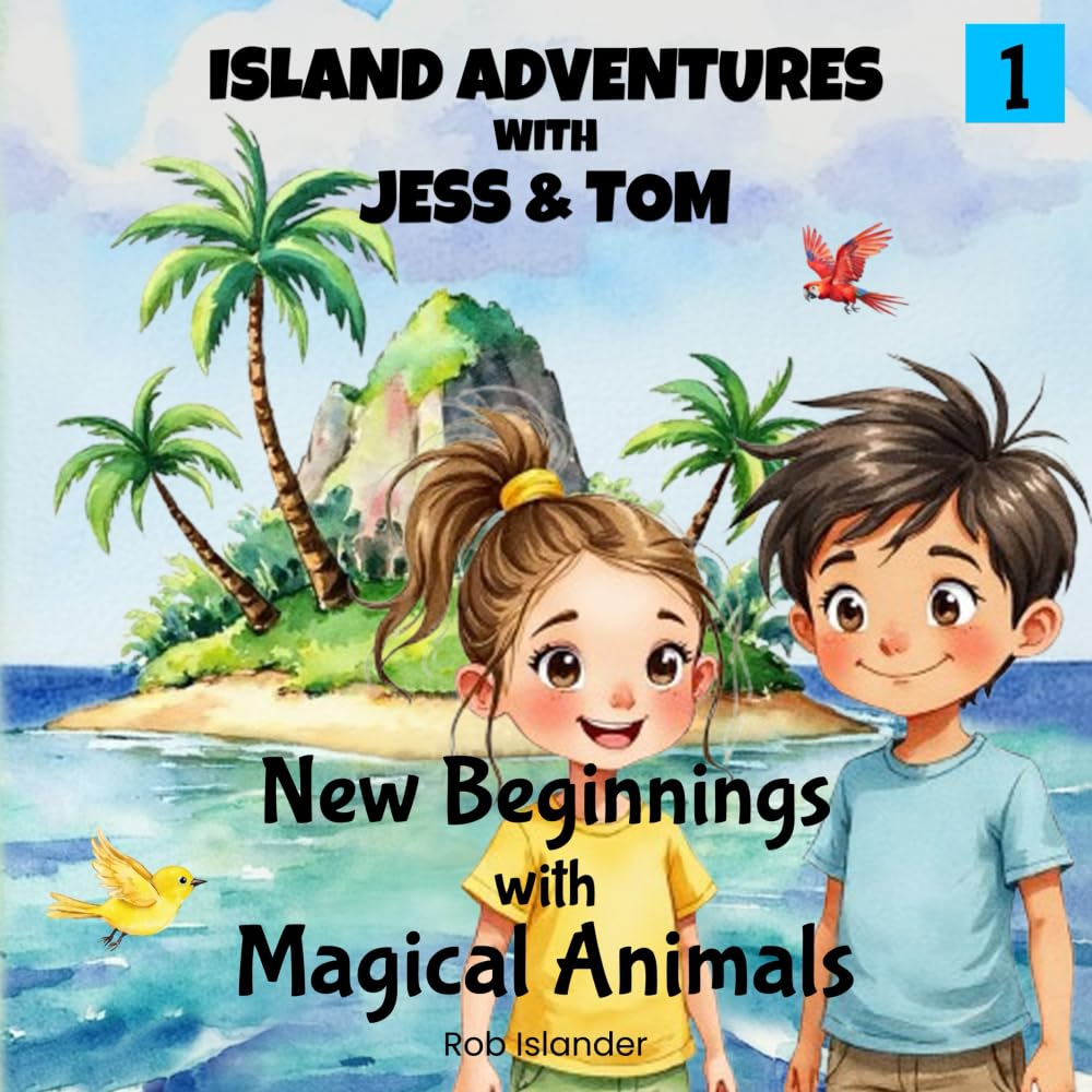 Island Adventures with Jess and Tom: New Beginnings with Magical Animals