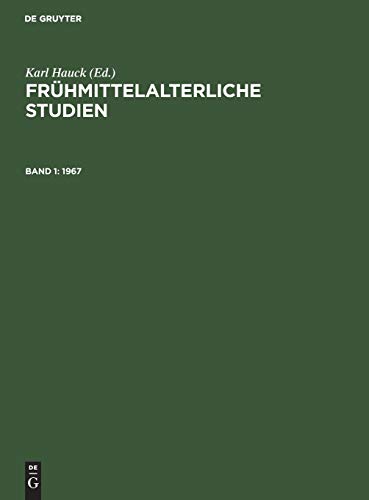 1967 (Frühmittelalterliche Studien)