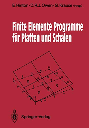 Finite Elemente Programme für Platten und Schalen