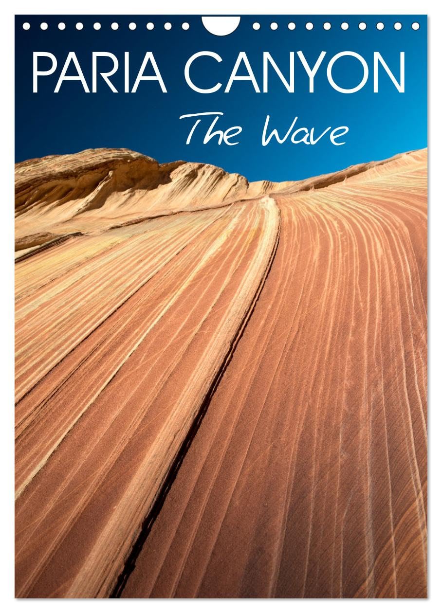 Paria Canyon The Wave (Wall Calendar 2026 DIN A4 portrait), CALVENDO 12 Month Wall Calendar: American Southwest geology