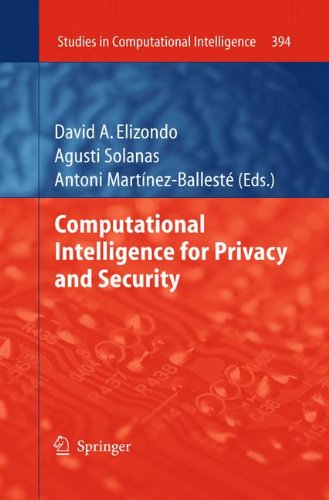 Computational Intelligence for Privacy and Security (Studies in Computational Intelligence)
