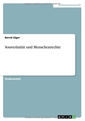 Souveränität und Menschenrechte