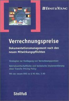 Verrechnungspreise: Dokumentationsmanagement nach den neuen Mitwirkungspflichten