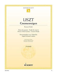Gnomenreigen: Konzert-Etüde. Klavier. (Edition Schott Einzelausgabe)