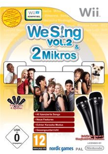 We Sing Vol. 2 inkl. 2 Mikrofone