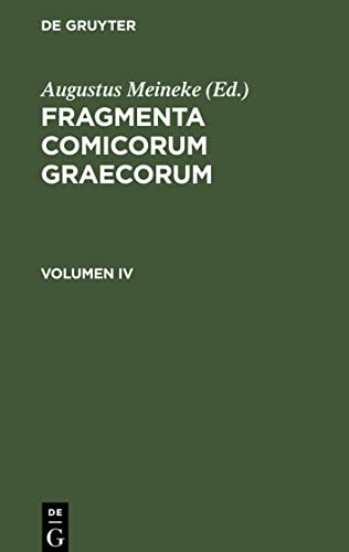 Fragmenta Poetarum Comoediae Novae (Fragmenta comicorum Graecorum)