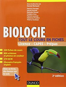 Biologie : tout le cours en fiches : licence, CAPES, prépas