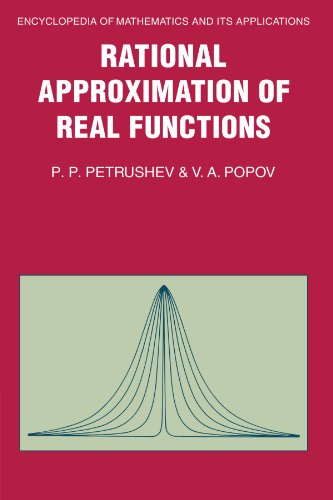 Rational Approximation of Real Functions (Encyclopedia of Mathematics and its Applications, Band 28)