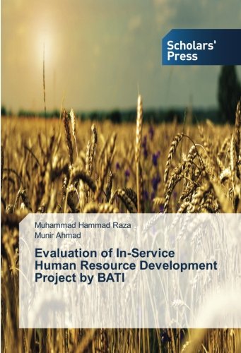 Evaluation of In-Service Human Resource Development Project by BATI