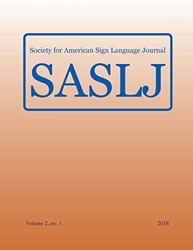 Cripps, Jody H Society For American Sign Language Journal, Vol. 2, No. 1