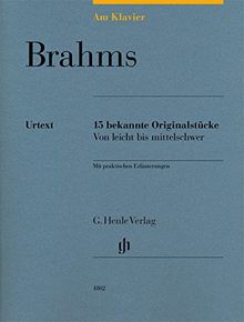 Am Klavier - Brahms: 15 bekannte Originalstücke