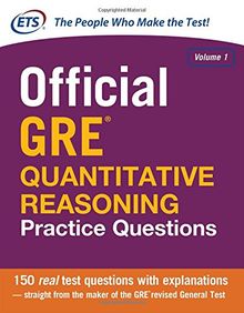 Official GRE Quantitative Reasoning Practice Questions