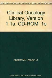 Windows, Single User (Version 1.0) (Clinical Oncology)