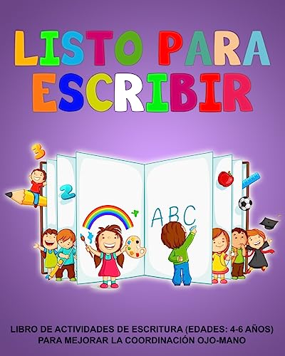 isto para escribir: Libro de actividades de escritura (edades: 4-6 años) Para mejorar la coordinación ojo-mano