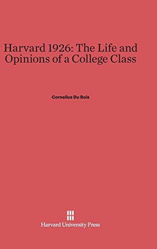 The Life and Opinions of a College Class