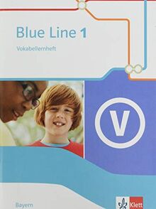 Blue Line 1. Ausgabe Bayern: Vokabellernheft Klasse 5 (Blue Line. Ausgabe für Bayern ab 2017)